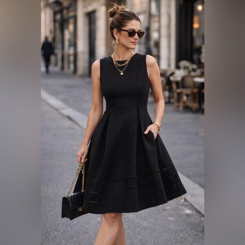 🖤 Midi black dress